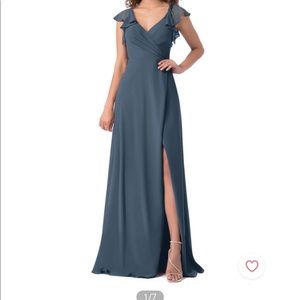 Azazie Yoko Bridesmaid dress in Neptune